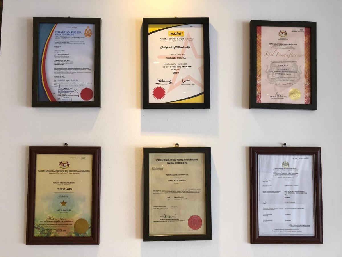 Tumike Hotel Bentong Esterno foto